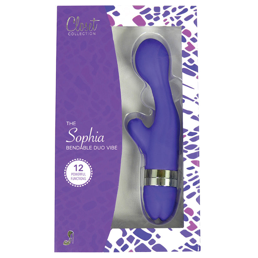 Sophia Bendable Duo Vibe-Purple 7.25 - UABDSM