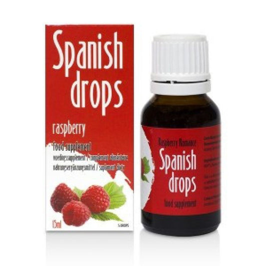 Exciting Drops Spanish Drops Raspberry Romance 15ml - UABDSM