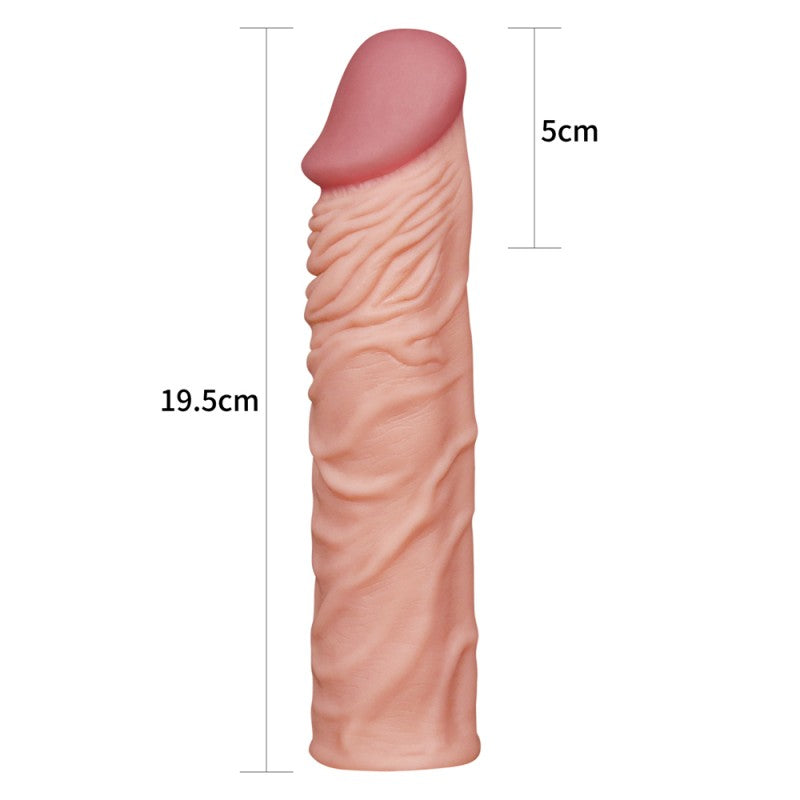 Pleasure X Tender Penis Sleeve Nude - UABDSM