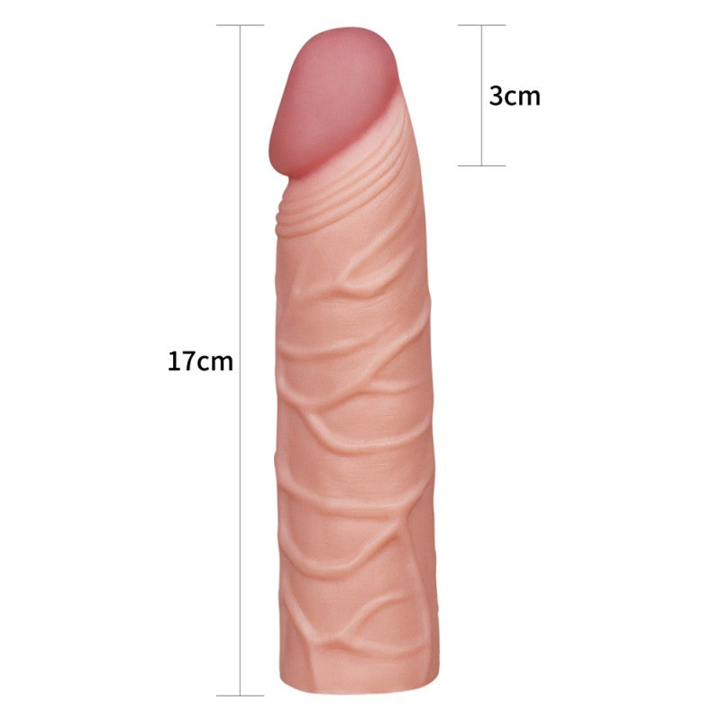 Super Realistic Pleasure X Tender Penis Sleeve - UABDSM