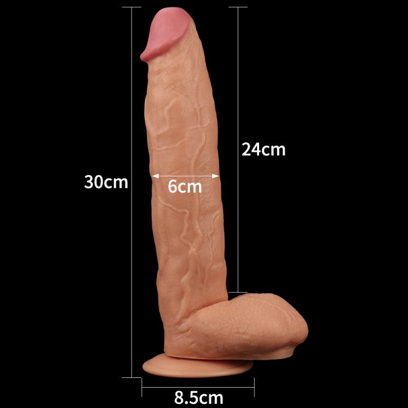 Big Dildo With Suction Cup Legendary King Sized Realistic Dildo - UABDSM