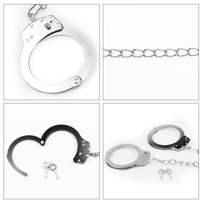 Fetish Pleasure Metal Leg Cuffs - UABDSM