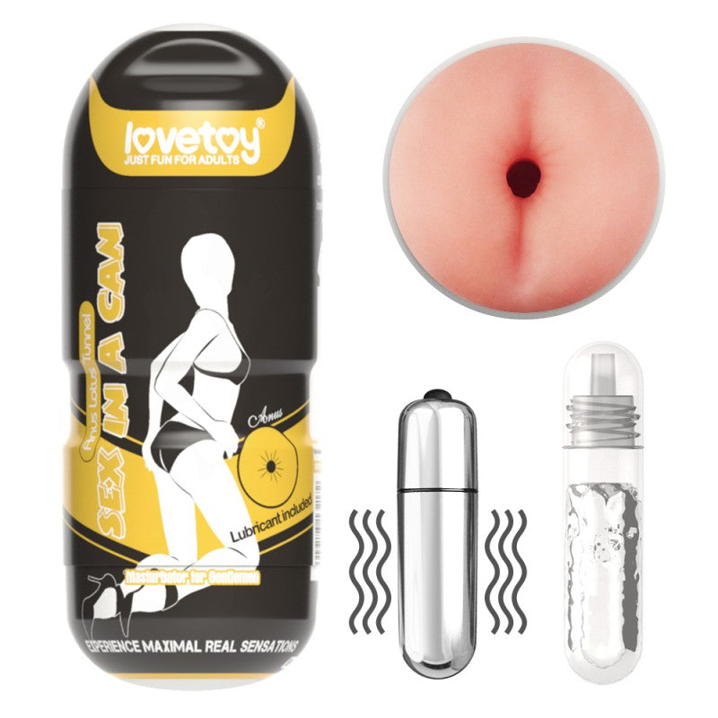 Male Anus Masturbator Sex In A Can Anus Stamina Tunnel Vibrating - UABDSM