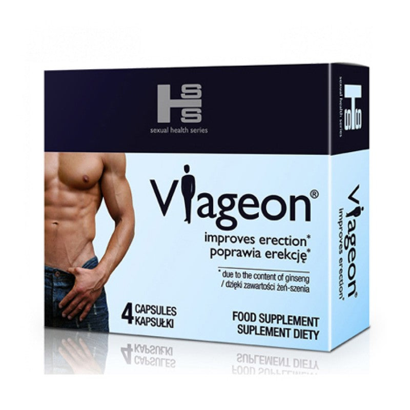 Drug For Improving Potency And Erection Viageon 4 Pcs - UABDSM