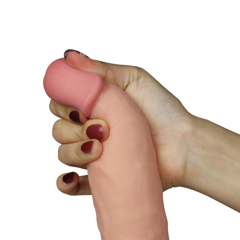 Suction Cup Vibrator With Remote Control The Ultra Soft Dude Vibrating 8.5 - UABDSM