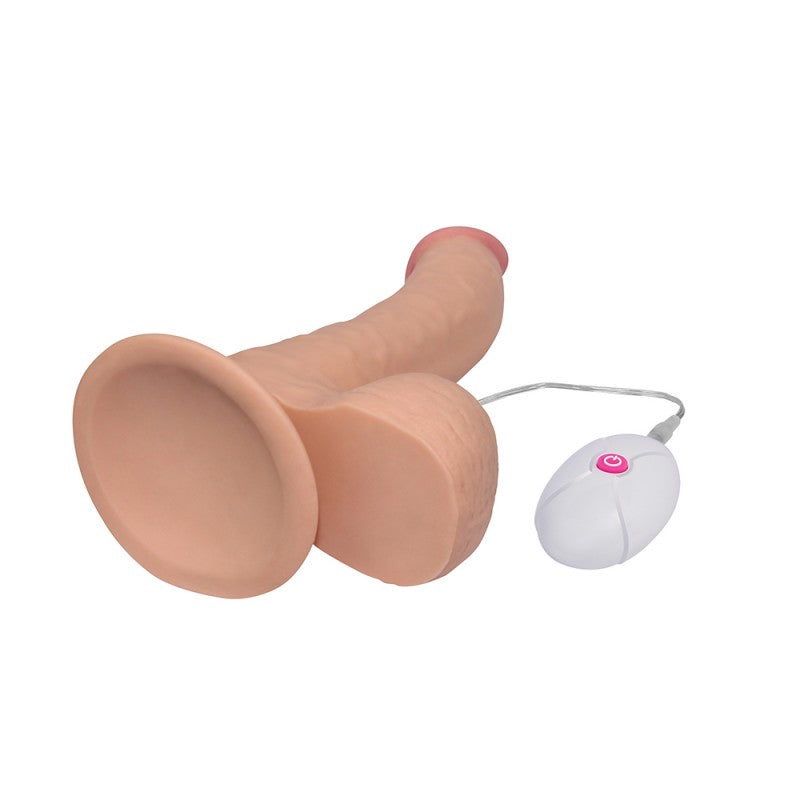 Suction Cup Vibrator With Remote Control The Ultra Soft Dude Vibrating 8.8 - UABDSM