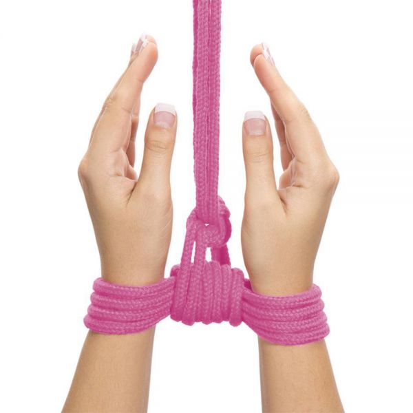 Pink Fetish Bondage Rope 10 Meters - UABDSM
