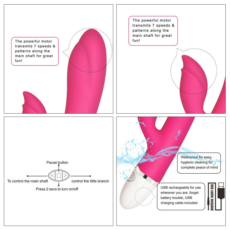 Premium Vibrator Rechargeable Vibrator Dreamer 2 - UABDSM