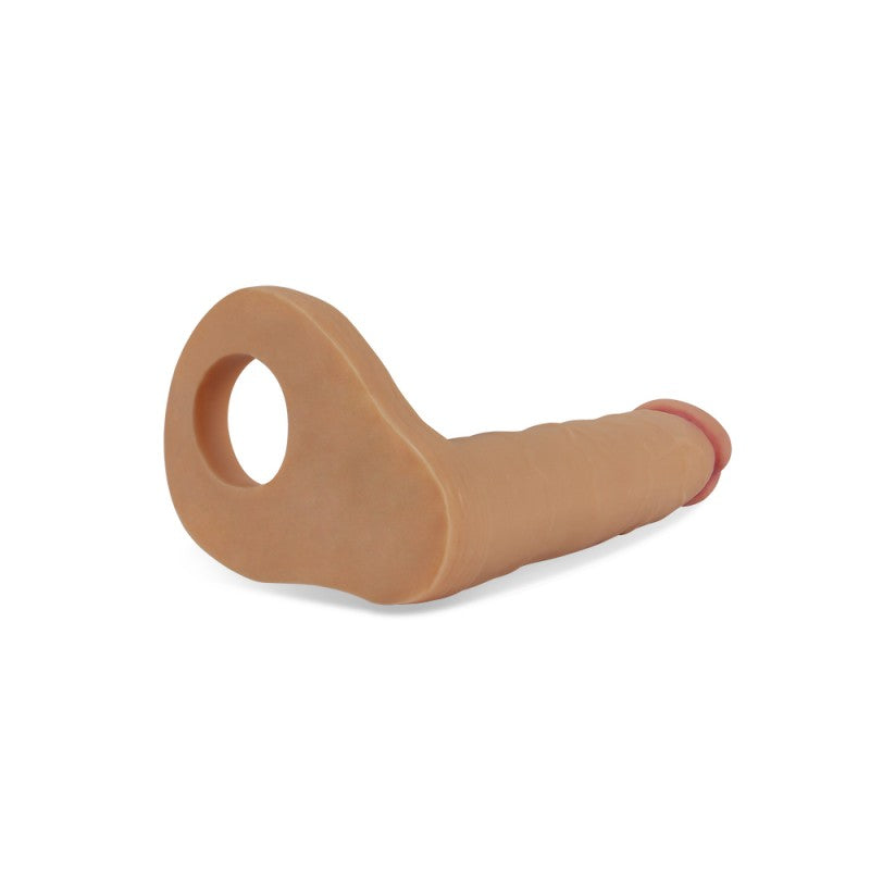 Cock Attachment With Anal Stimulator The Ultra Soft Double - UABDSM