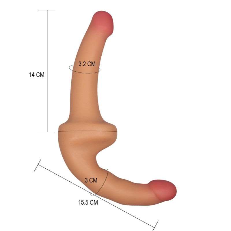 Holy Dong Premium Silicone Strapless Strap On - UABDSM