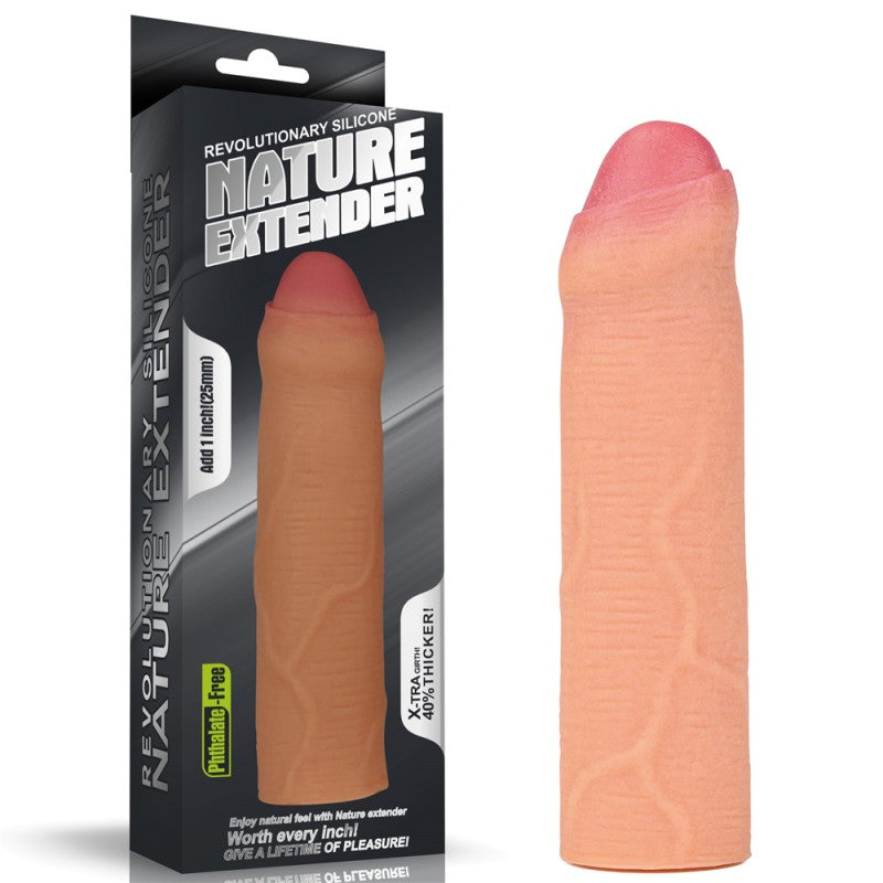 Revolutionary Silicone Nature Extender Uncircumcised - UABDSM