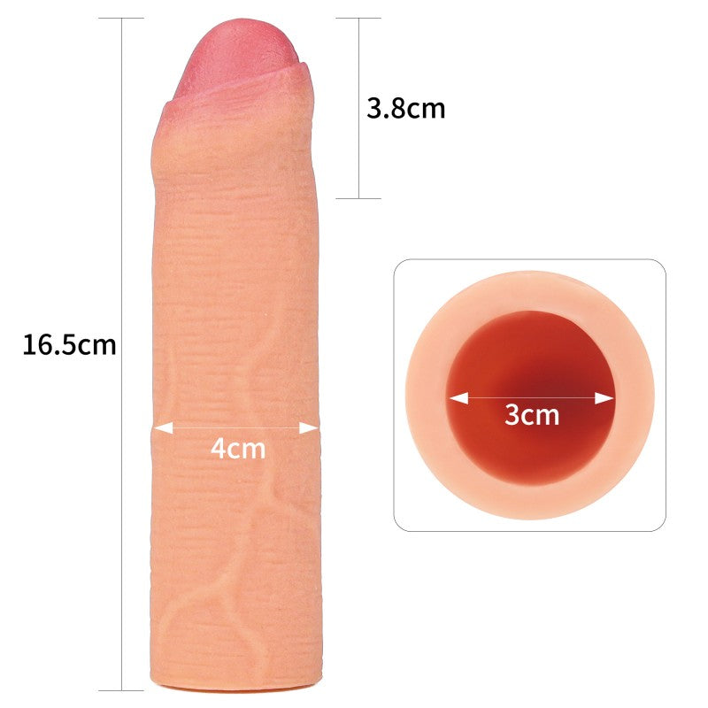 Revolutionary Silicone Nature Extender Uncircumcised - UABDSM