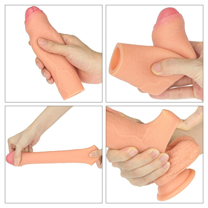 Revolutionary Silicone Nature Extender Uncircumcised - UABDSM