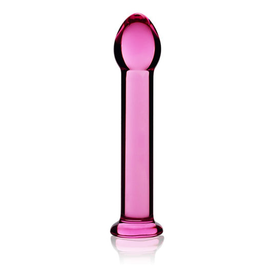 Pink Glass Dildo Glass Romance - UABDSM