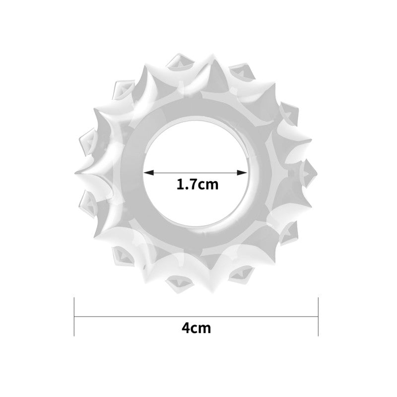 Transparent Erection Ring For Penis Power Plus - UABDSM