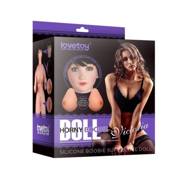 Silicone Boobie Super Love Doll Brunette - UABDSM