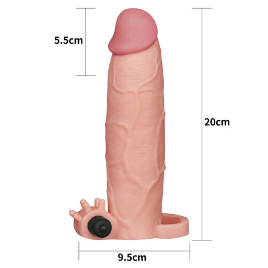 Pleasure X Tender Vibrating Penis Sleeve - UABDSM
