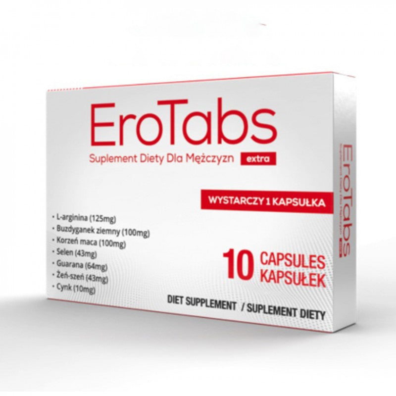 Tablets For Potency And Erection Ero Tabs Extra 10 Pcs - UABDSM