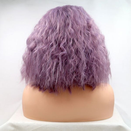 Wig ZADIRA Square Purple Female Short Curly - UABDSM