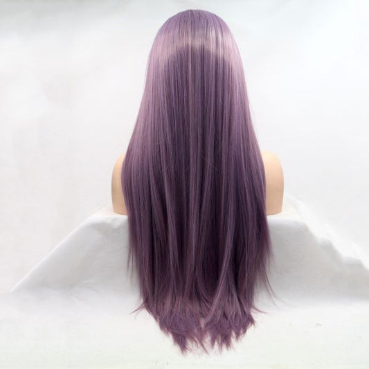 Wig ZADIRA Purple Female Long Straight - UABDSM