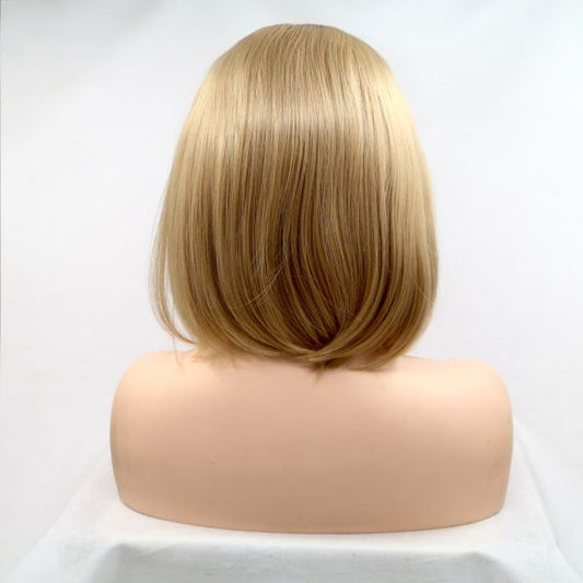 Wig ZADIRA Caramel Blonde Short Straight For Women - UABDSM