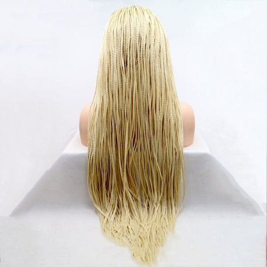 Wig ZADIRA Natural Blond Afro Curly Women Long - UABDSM