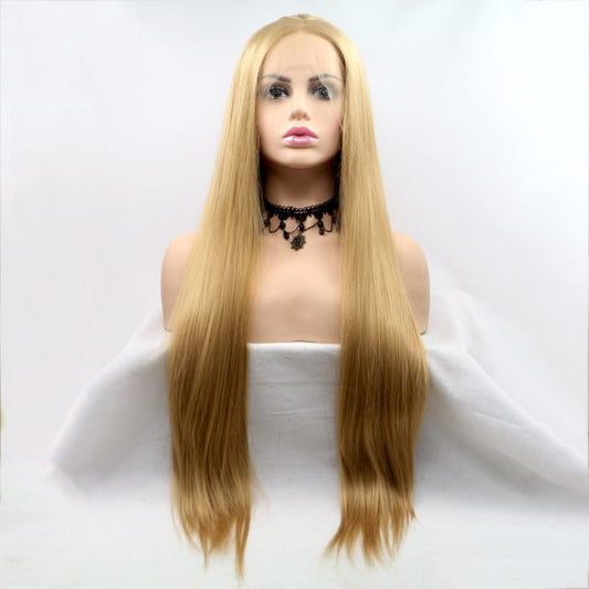 Wig ZADIRA Caramel Blond Women Long Straight - UABDSM