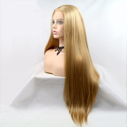 Wig ZADIRA Caramel Blond Women Long Straight - UABDSM