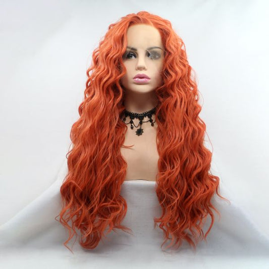 Wig ZADIRA Red Female Long Curly - UABDSM