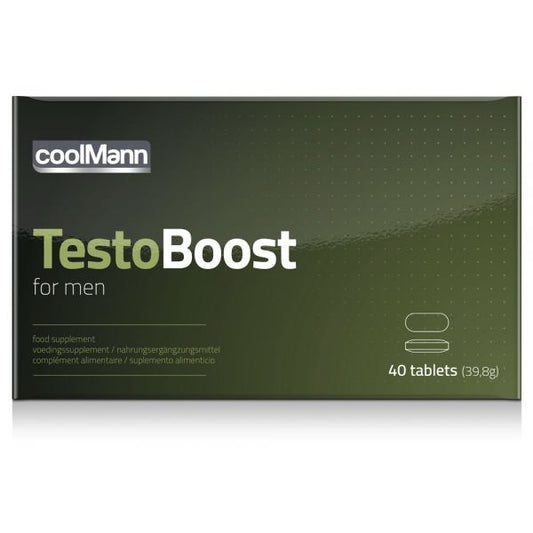 CoolMann Testoboost For Men 40pcs - UABDSM
