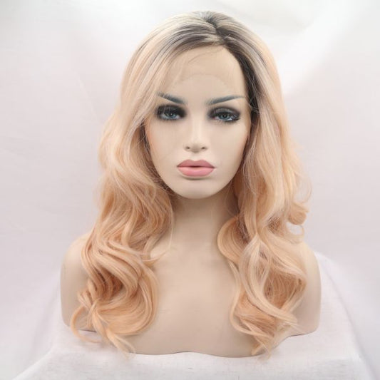 Pastel ZADIRA Wig Long With Ombre Curls - UABDSM