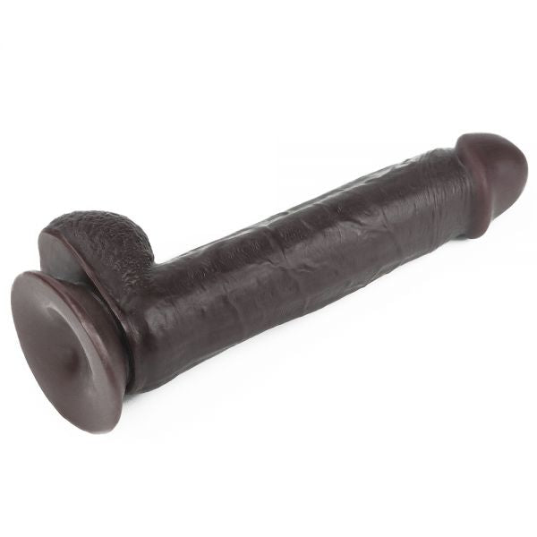 Dildo Suction Cup Sliding Skin Dual Layer Dong 9.5 - UABDSM