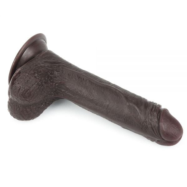 Dildo Suction Cup Sliding Skin Dual Layer Dong 7.0 - UABDSM