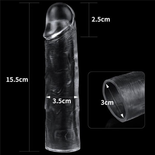 Flawless Clear Penis Sleeve 3cm - UABDSM