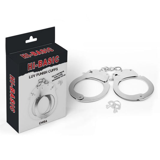 Metal Strong Handcuffs Luv Punish Cuffs - UABDSM