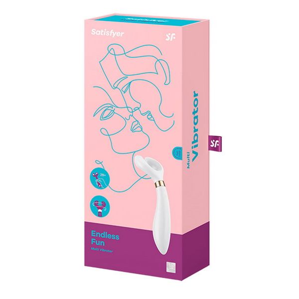 Satisfyer Partner Multifun 3 White Stimulator - UABDSM