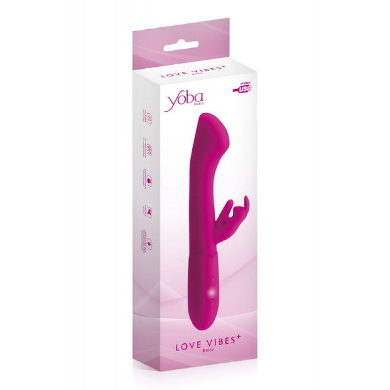 Bella Yoba USB Waterproof Rabbit Vibrator - UABDSM