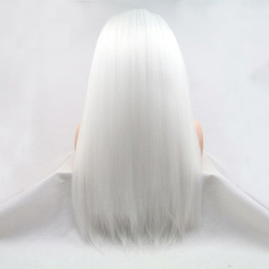 Wig ZADIRA White Blond Female Long Straight - UABDSM