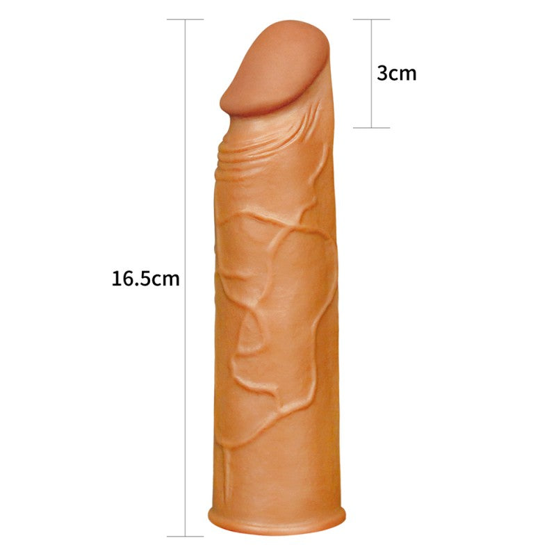 Super Realistic Pleasure X Tender Penis Sleeve - UABDSM