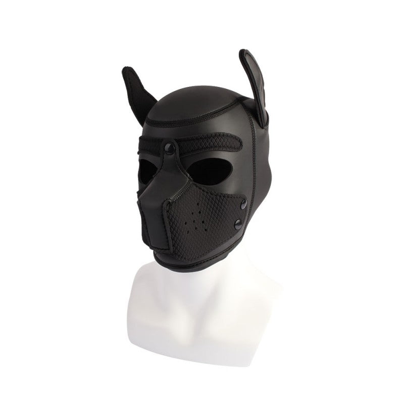 Bondage Mask With Muzzle Be My Master Bondage Puppy Hood - UABDSM