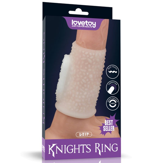 Vibrating Drip Knights Ring - UABDSM