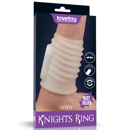 Vibrating Spiral Knights Ring - UABDSM