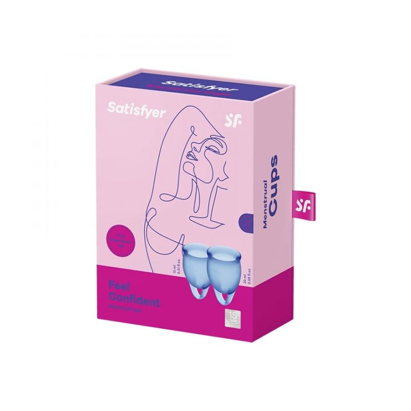 Feel Confident Menstrual Cup - Blue - UABDSM