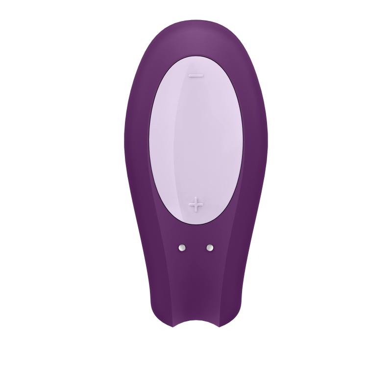 Satisfyer Double Joy Couples Vibrator- Purple - UABDSM