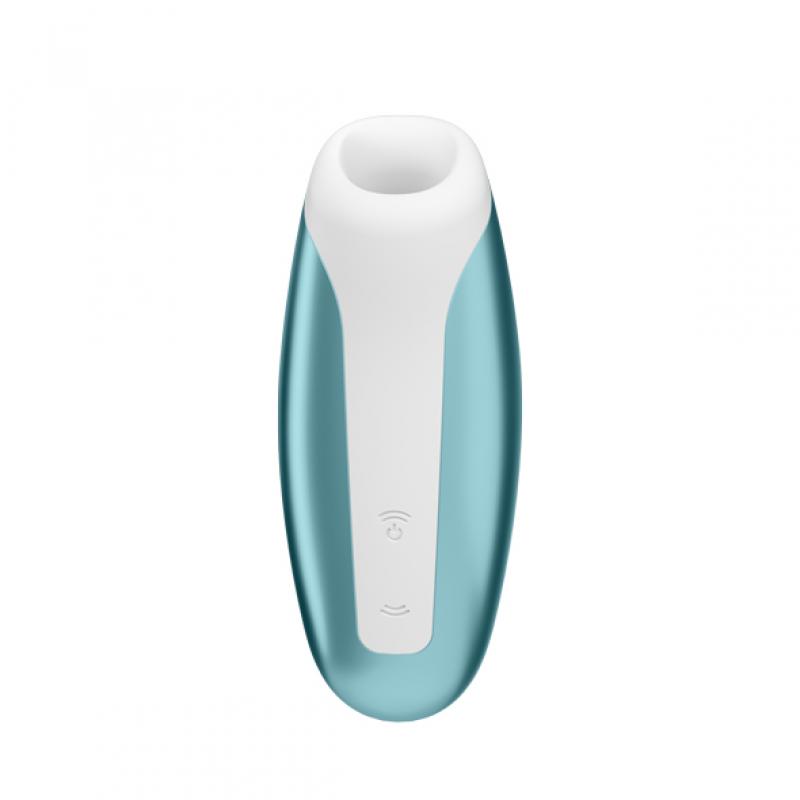 Satisfyer Love Breeze Sucking Vibrator - Ice Blue - UABDSM