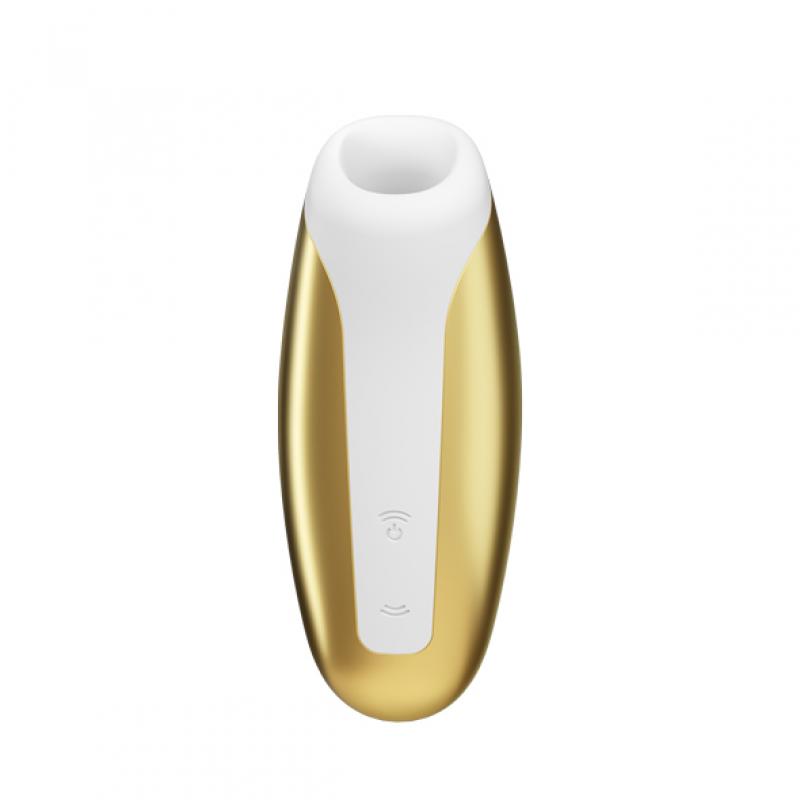 Satisfyer Love Breeze Sucking Vibrator - Yellow - UABDSM