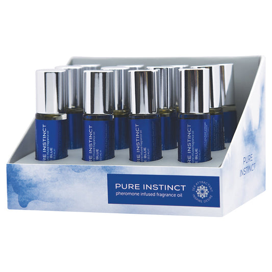Pure Instinct Pheromone Unisex Perfume Oil -  0.34 Fl. Oz. Roll-on Cologne - 12 Count Display - UABDSM