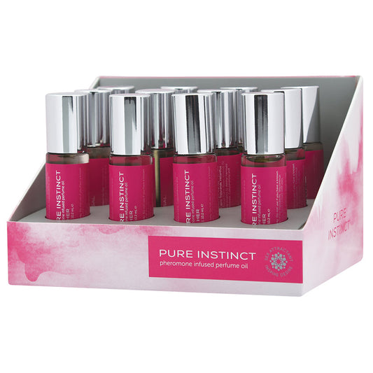 Pure Instinct Pheromone Oil Roll-On For Her Display of 12 - UABDSM