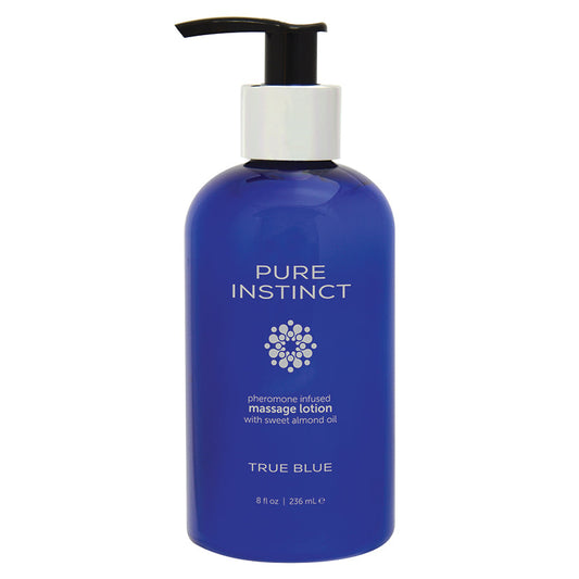 Pure Instinct Pheromone Massage Lotion True Blue 236 ml | 8 Fl Oz - UABDSM