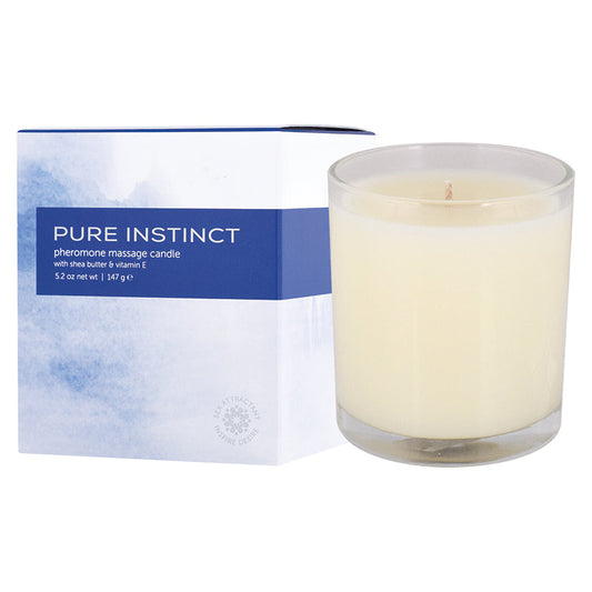 Pure Instinct Pheromone Massage Candle True Blue 5.2 Oz - UABDSM
